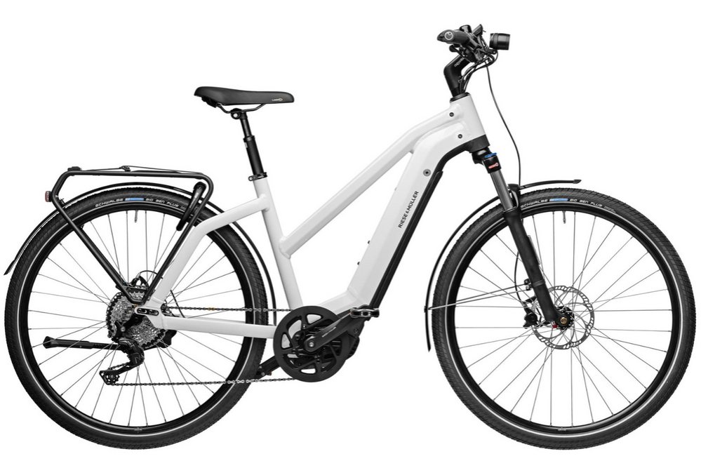 Riese & Müller New Charger Mixte Touring, D46 pearl white
